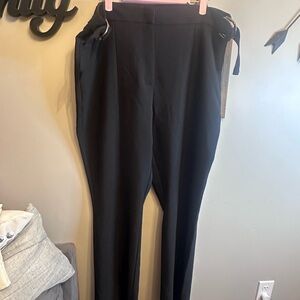 Elegant Black Women's Straight Leg Pants Lita by Cierra